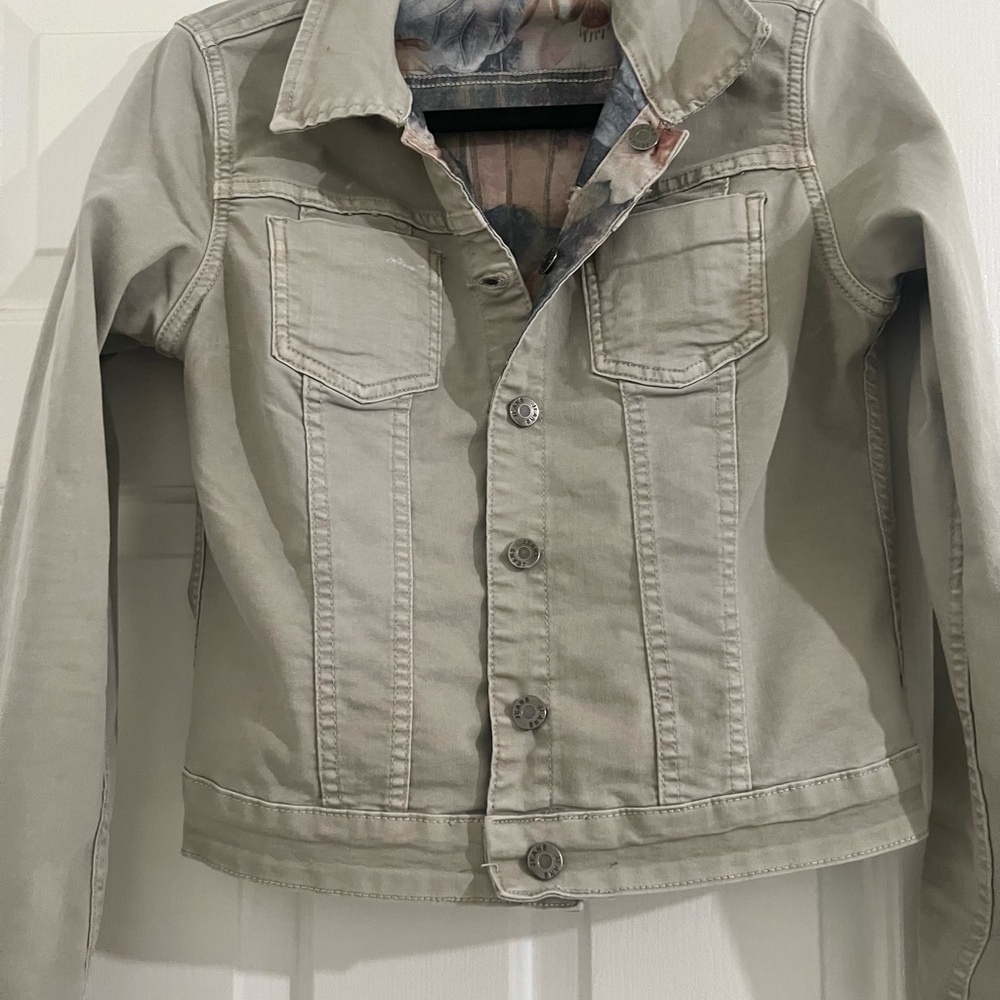 Made In Italy reversible Jean jacket - Picture 4 of 4